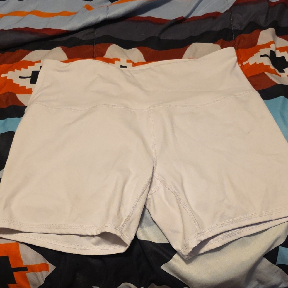 Women's White Shorts